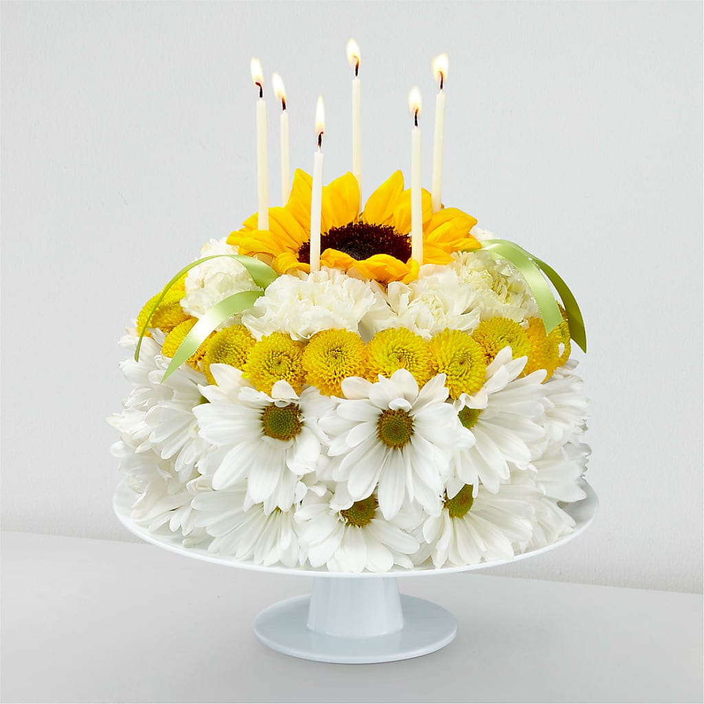 Birthday Smiles Floral Cake – LAVENDER'S FLOWERS, Richmond BC