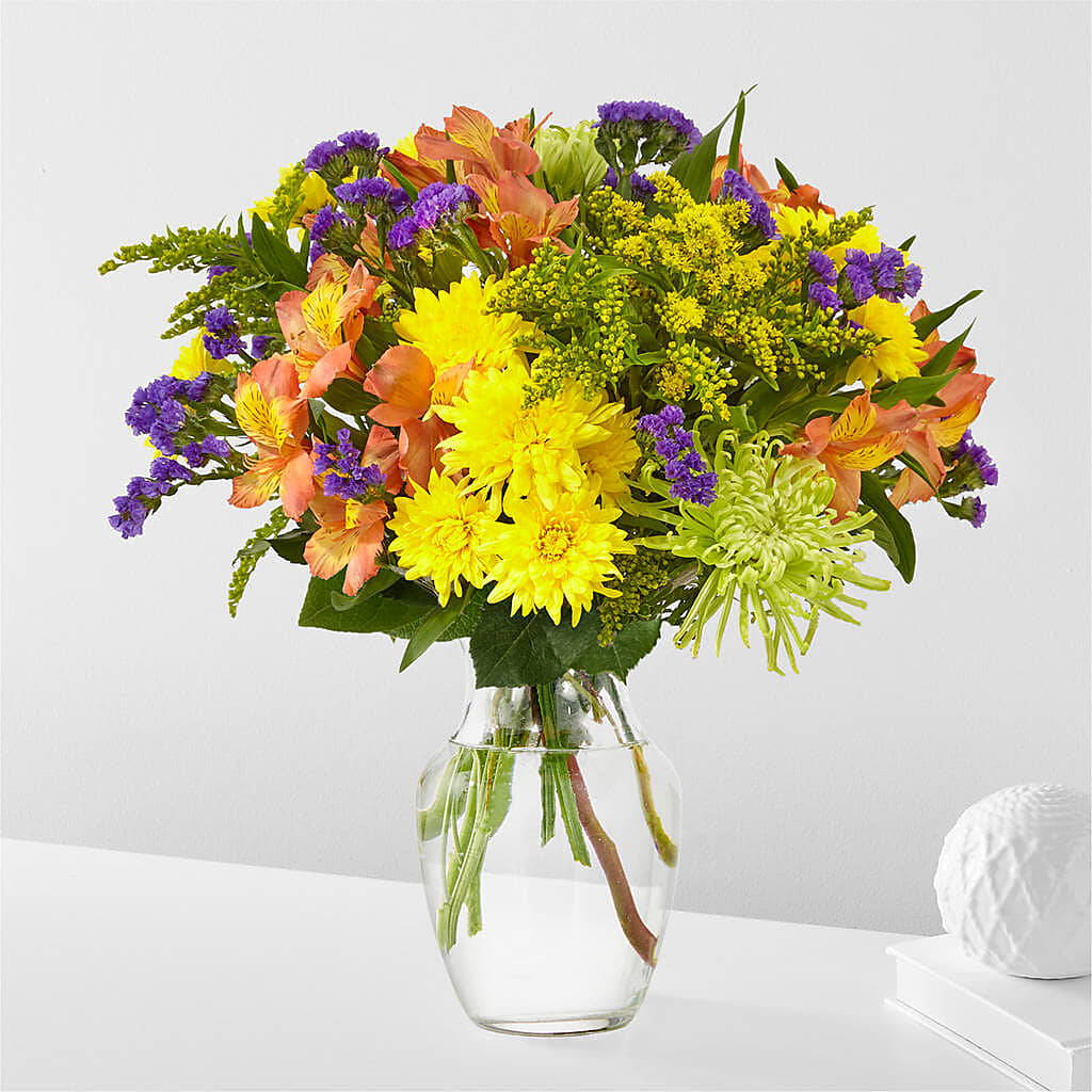 Marmalade Skies Bouquet – LAVENDER'S FLOWERS, Richmond BC