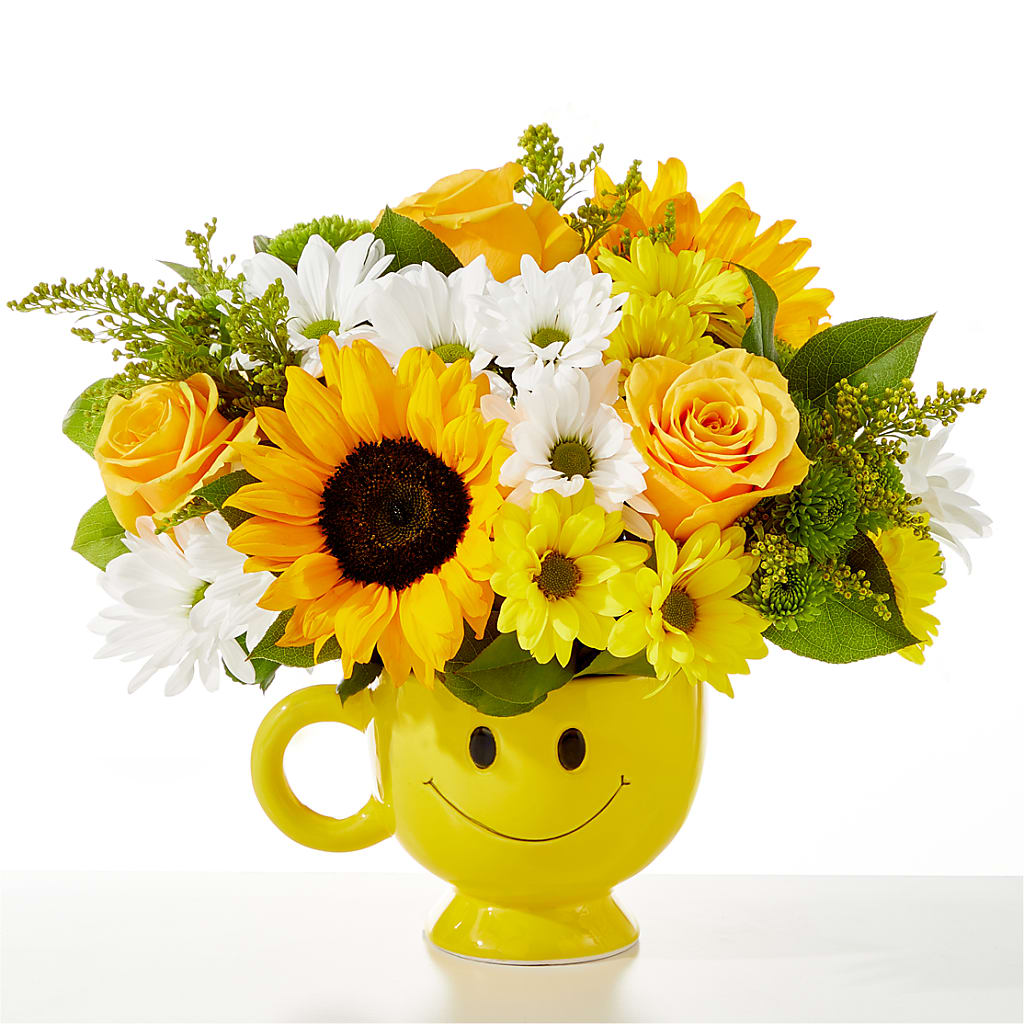 Be Happy Bouquet – LAVENDER'S FLOWERS, Richmond BC