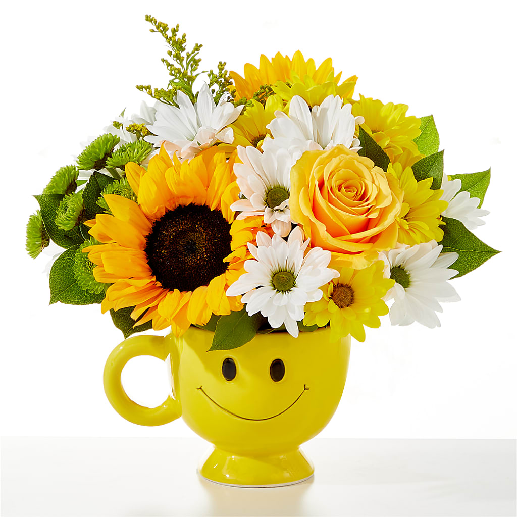 Be Happy Bouquet – LAVENDER'S FLOWERS, Richmond BC