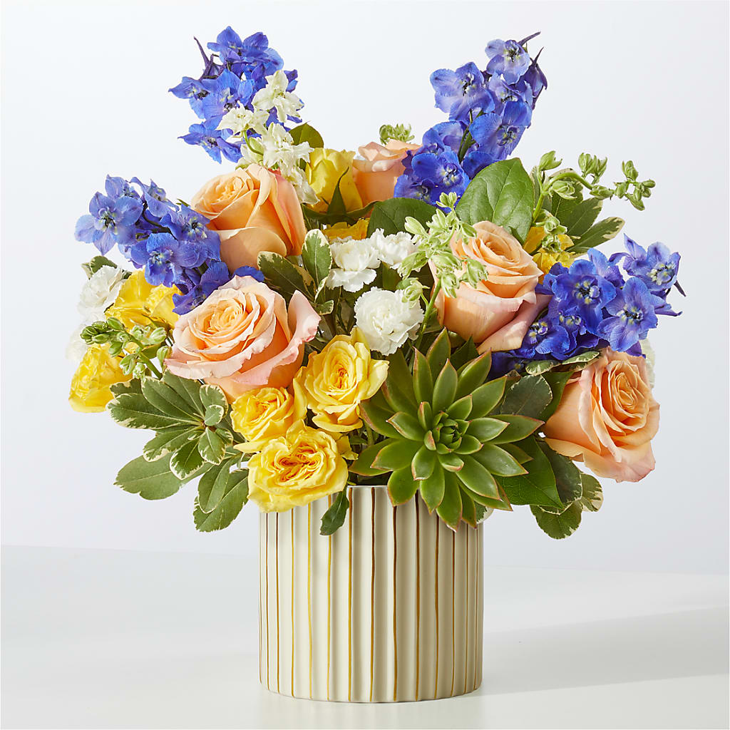 Cobalt Reverie Bouquet – LAVENDER'S FLOWERS, Richmond BC