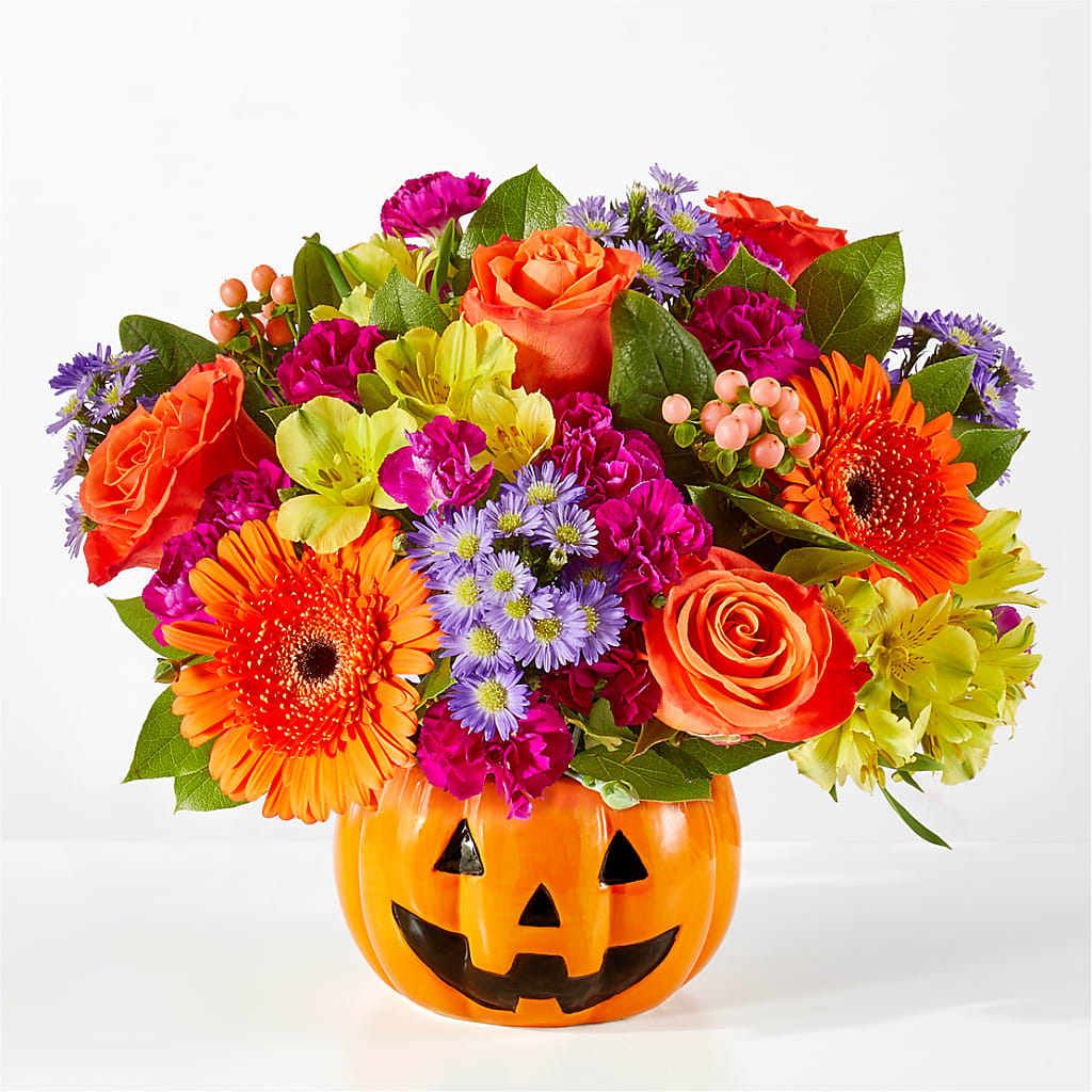 Tricks & Treats Pumpkin – LAVENDER'S FLOWERS, Richmond BC