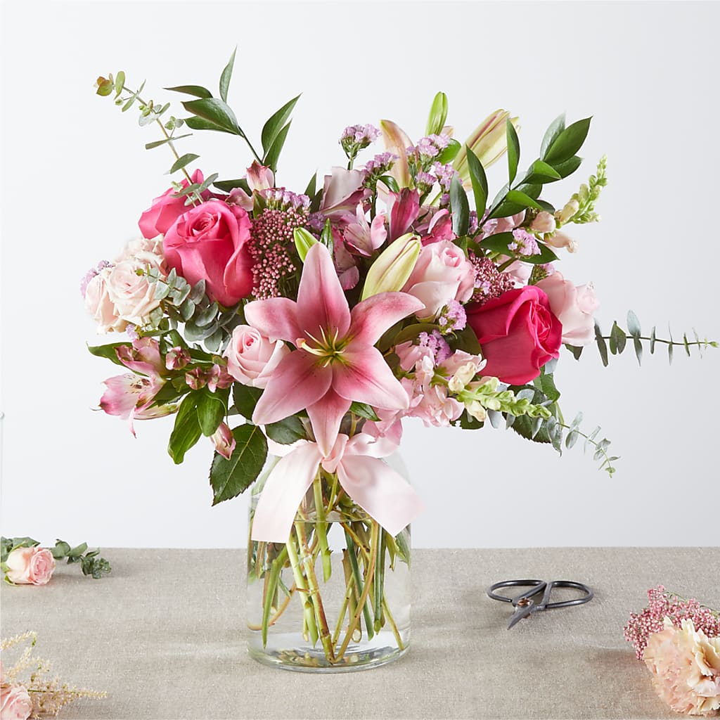 Pink Ribbon - A Florist Original – LAVENDER'S FLOWERS, Richmond BC