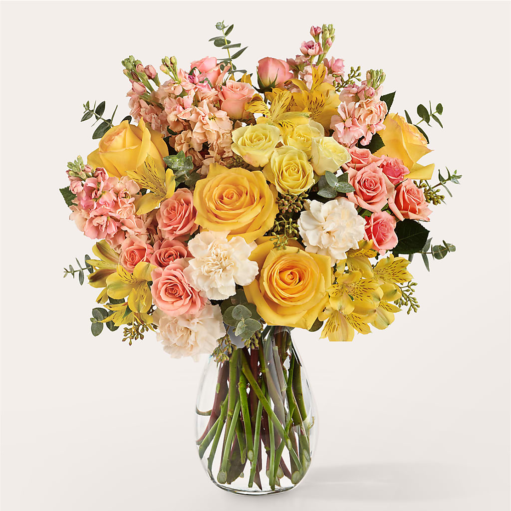 Slice of Sunrise Bouquet – LAVENDER'S FLOWERS, Richmond BC