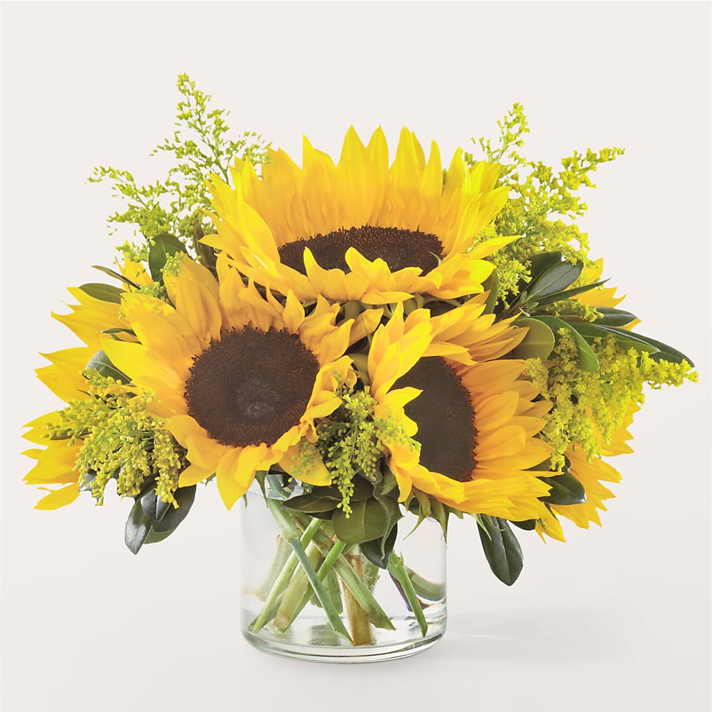 Beaming Sunflower Bouquet – LAVENDER'S FLOWERS, Richmond BC