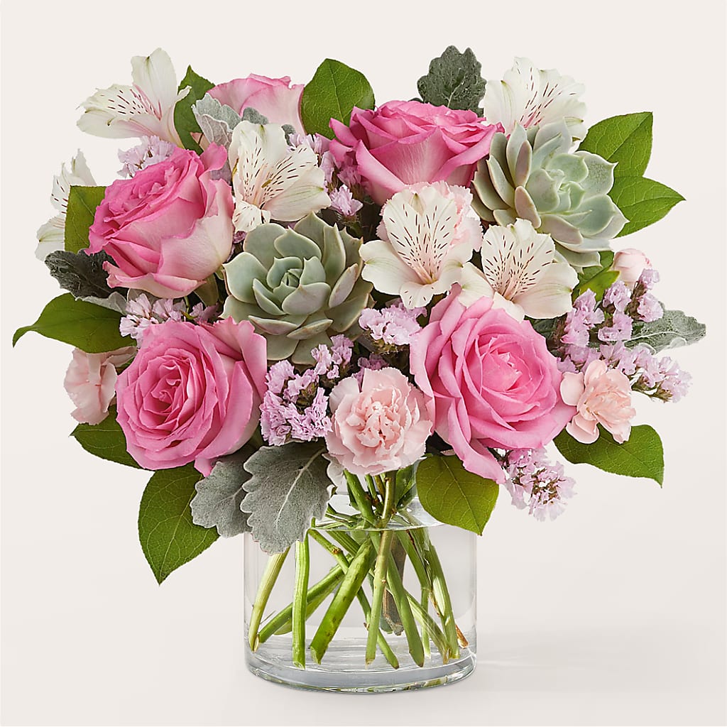 Dusty Rose Bouquet – LAVENDER'S FLOWERS, Richmond BC
