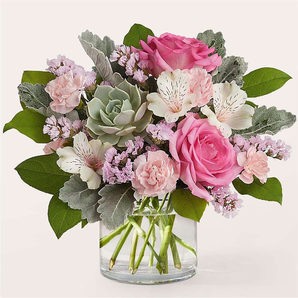 Dusty Rose Bouquet – LAVENDER'S FLOWERS, Richmond BC