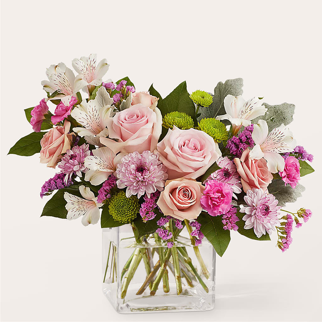 Pink Suede Bouquet – LAVENDER'S FLOWERS, Richmond BC