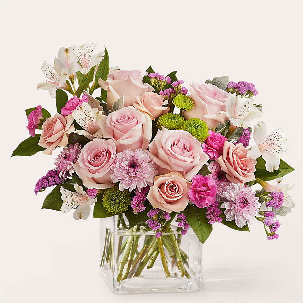 Pink Suede Bouquet – LAVENDER'S FLOWERS, Richmond BC