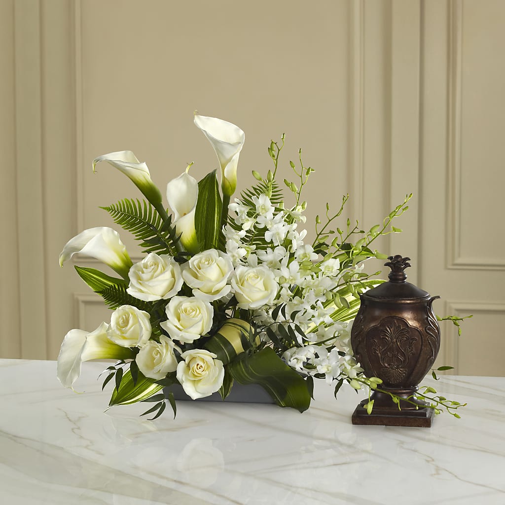 At Peace Arrangement – LAVENDER'S FLOWERS, Richmond BC