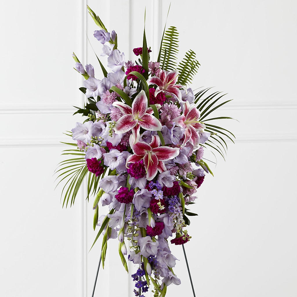 Tender Touch Standing Spray – LAVENDER'S FLOWERS, Richmond BC