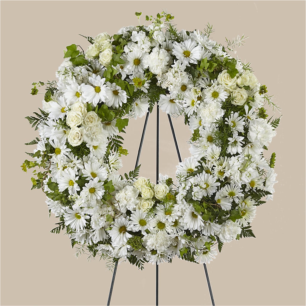 Faithful Wishes Wreath – LAVENDER'S FLOWERS, Richmond BC
