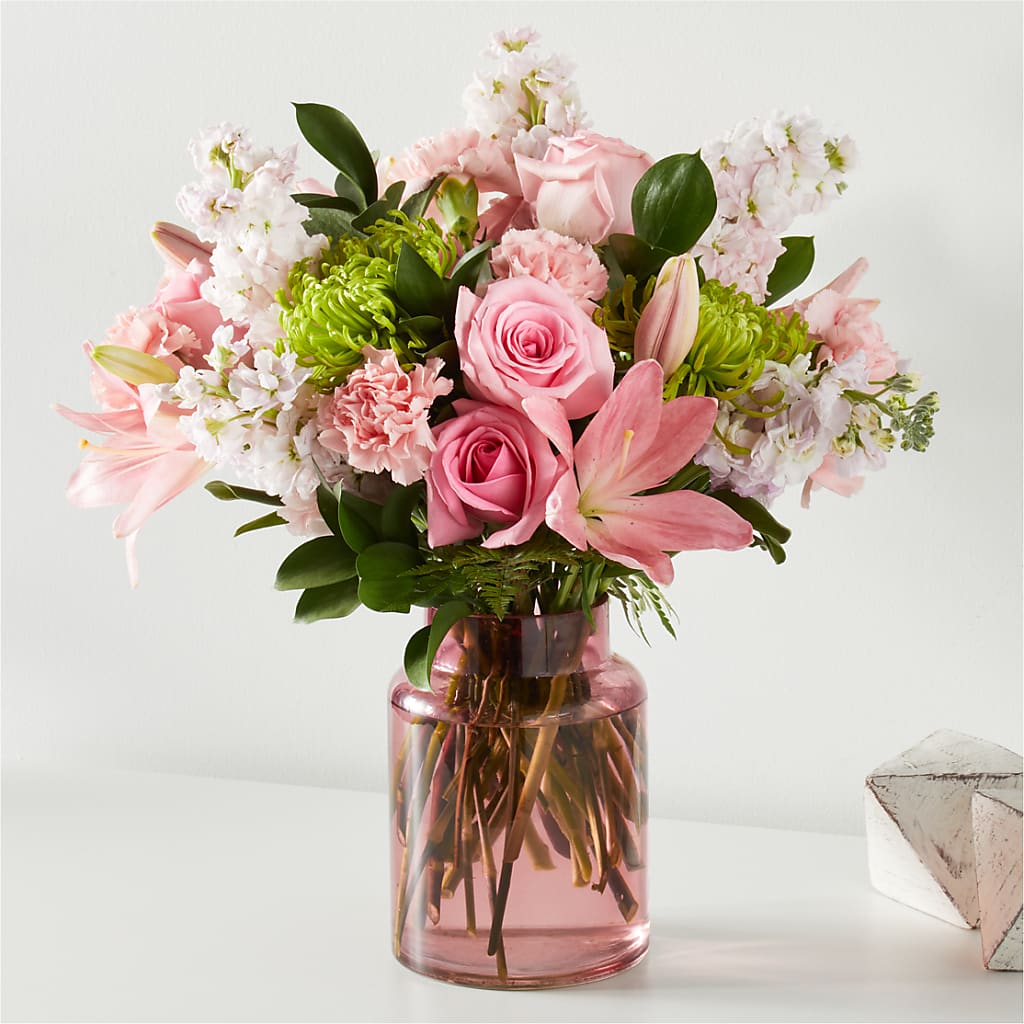 Pretty in Pink Bouquet – LAVENDER'S FLOWERS, Richmond BC