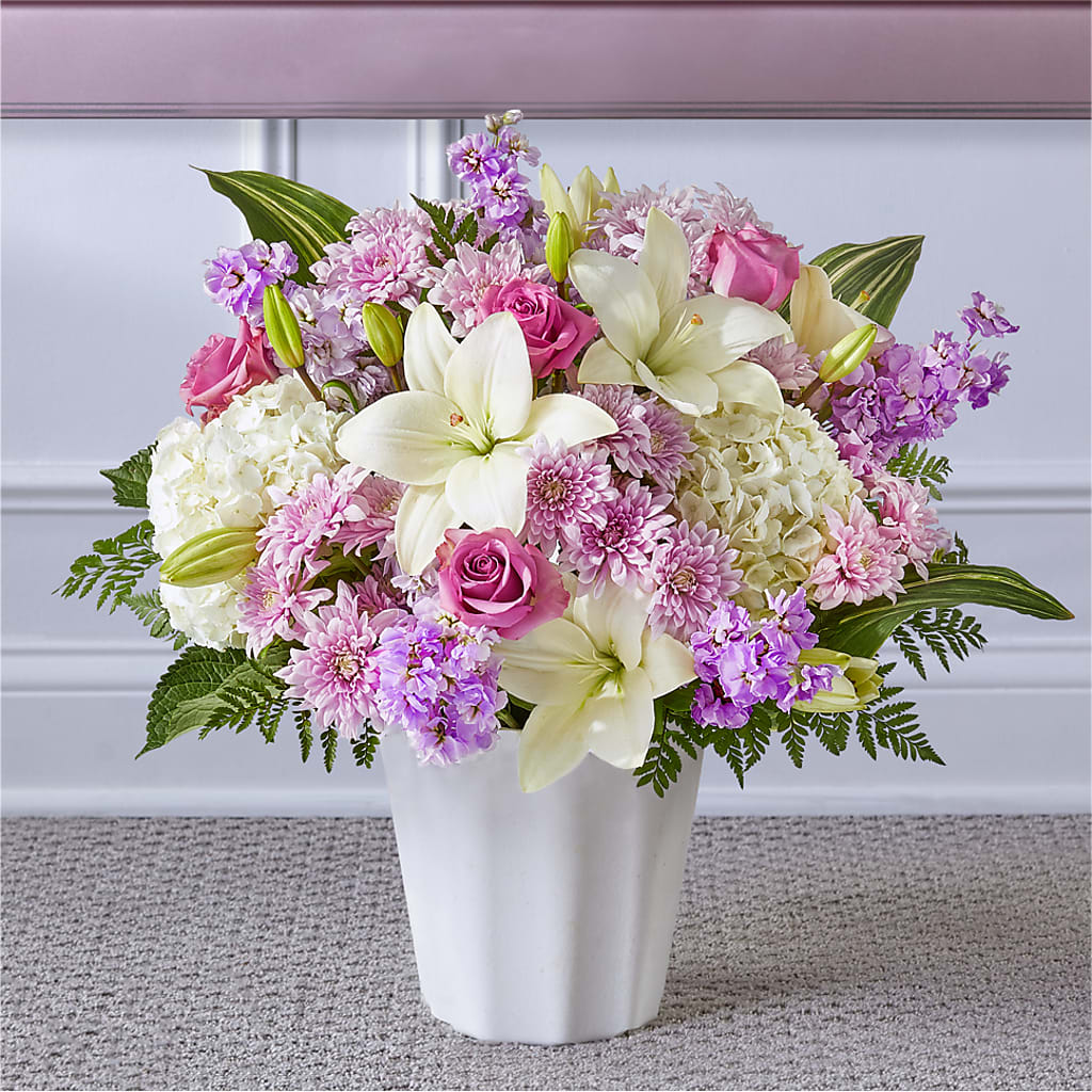 Heaven Sent Floor Basket – LAVENDER'S FLOWERS, Richmond BC