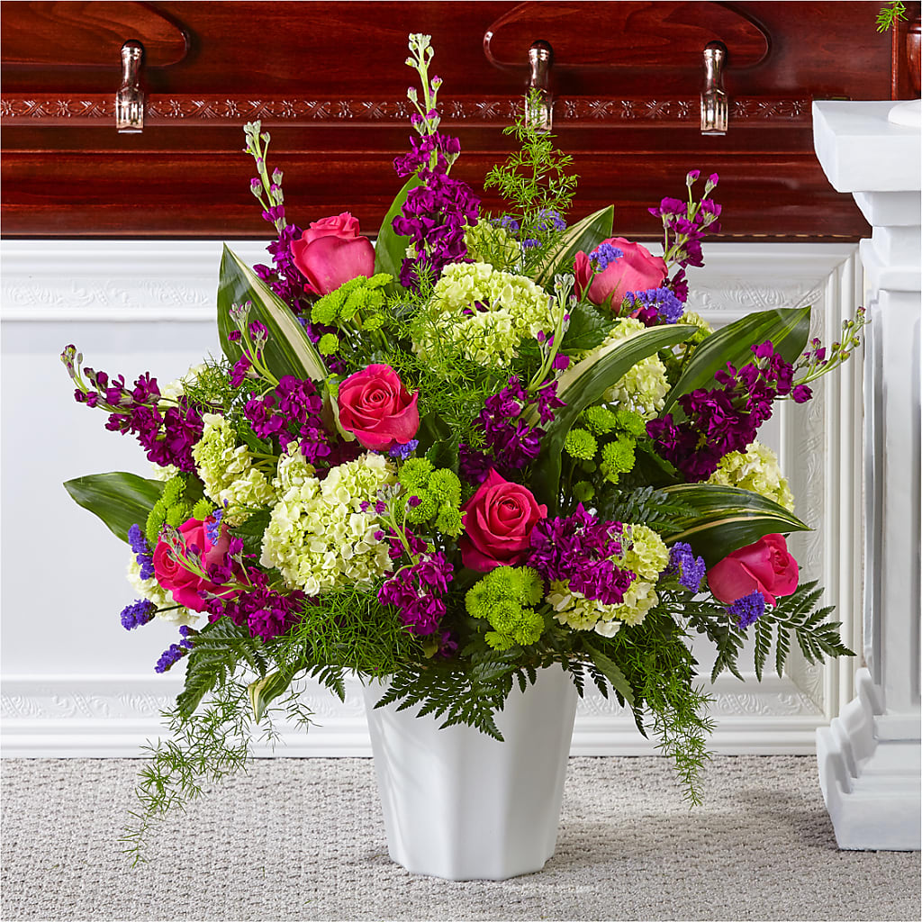Beautiful Horizons Floor Basket – LAVENDER'S FLOWERS, Richmond BC