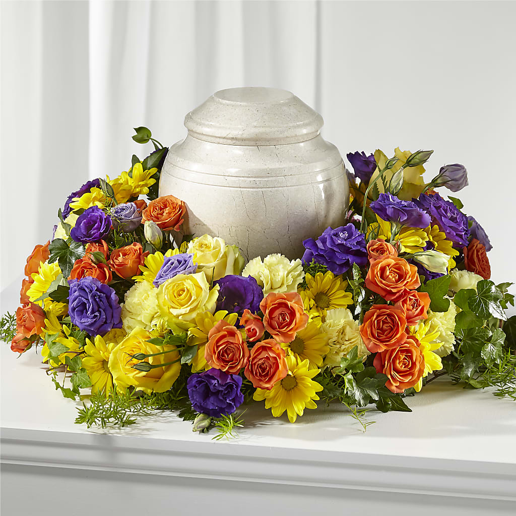 Blossoms of Remembrance Cremation Adornment – LAVENDER'S FLOWERS, Richmond BC
