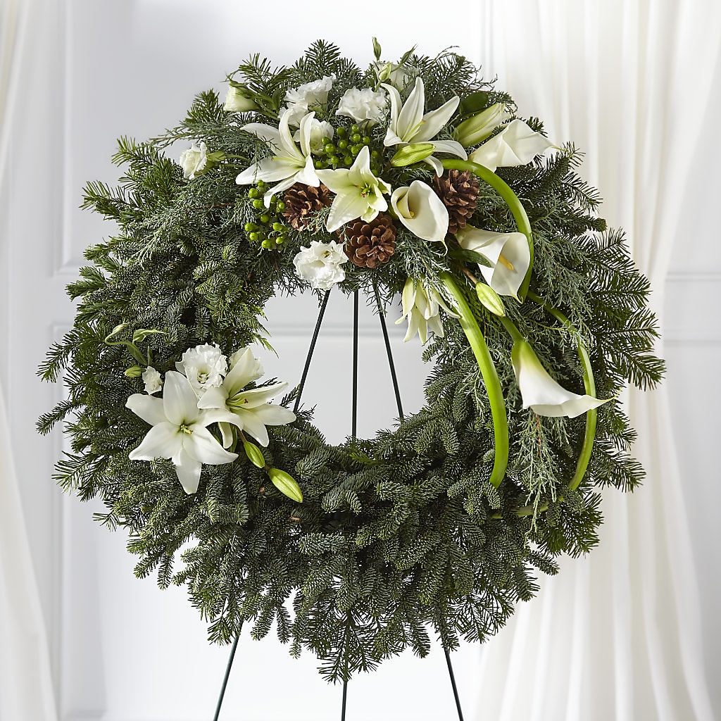 Greens of Hope Wreath – LAVENDER'S FLOWERS, Richmond BC