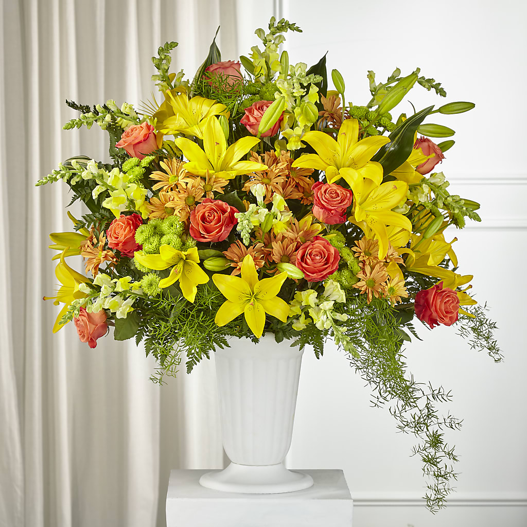 Fall Sentiments Arrangement – LAVENDER'S FLOWERS, Richmond BC