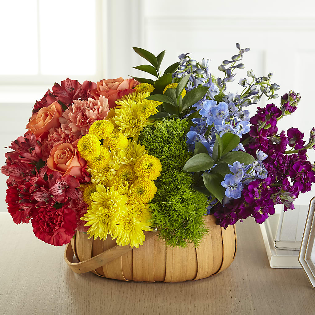 Prideful Basket – LAVENDER'S FLOWERS, Richmond BC
