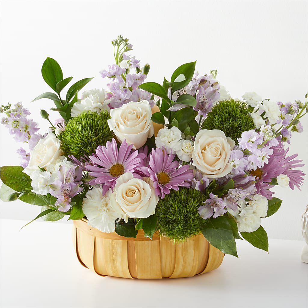 Peace & Love Basket – LAVENDER'S FLOWERS, Richmond BC