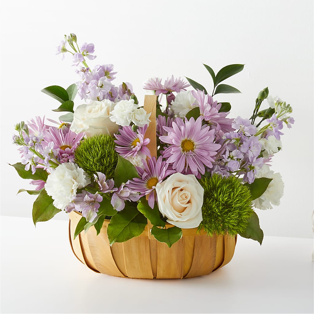 Peace & Love Basket – LAVENDER'S FLOWERS, Richmond BC