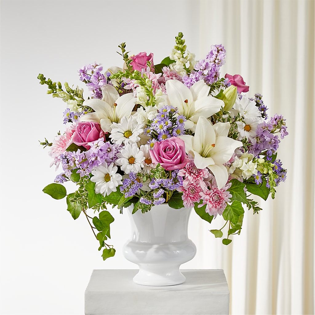 Remarkable Life Urn Arrangement – LAVENDER'S FLOWERS, Richmond BC