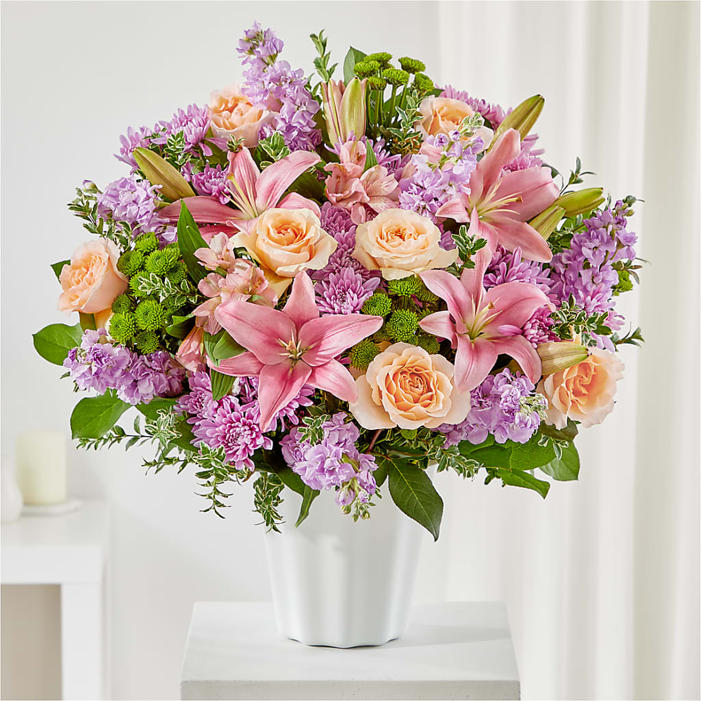 Supportive Embrace Tabletop Basket – LAVENDER'S FLOWERS, Richmond BC