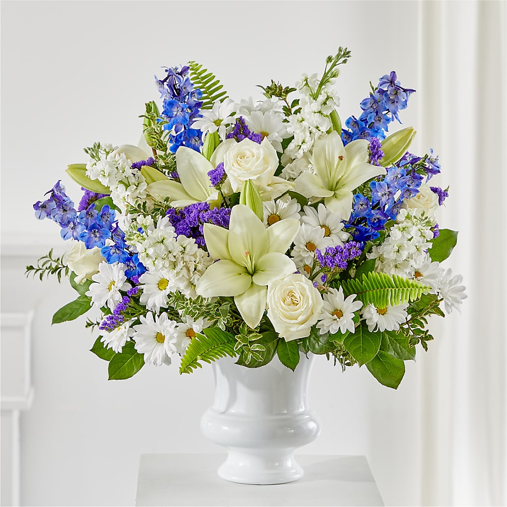 Expressions of Hope Urn Arrangement – LAVENDER'S FLOWERS, Richmond BC