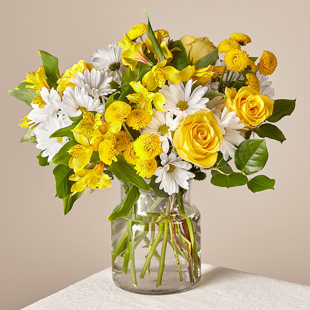 Sunny Sentiments Bouquet – LAVENDER'S FLOWERS, Richmond BC