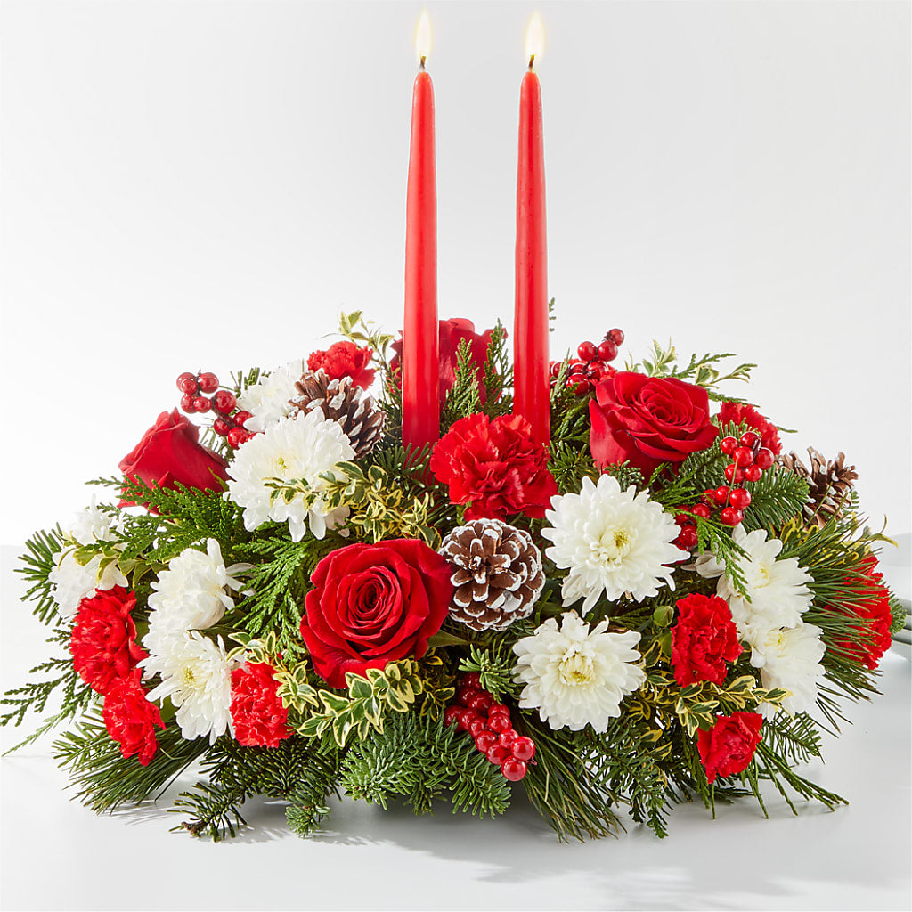 Holiday Soiree Centerpiece – LAVENDER'S FLOWERS, Richmond BC