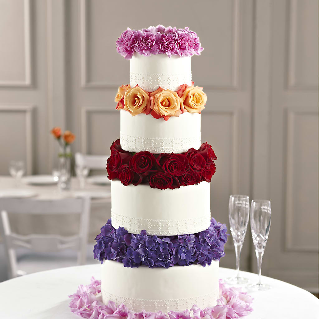 Infinite Love Cake Décor – LAVENDER'S FLOWERS, Richmond BC