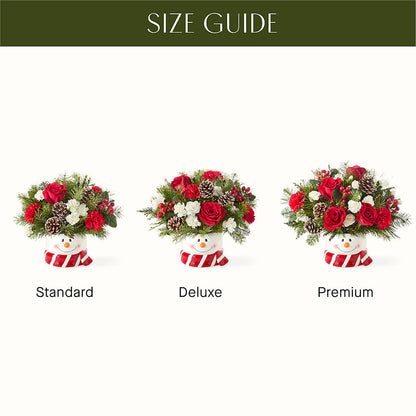Jolly Snowman Bouquet – LAVENDER'S FLOWERS, Richmond BC