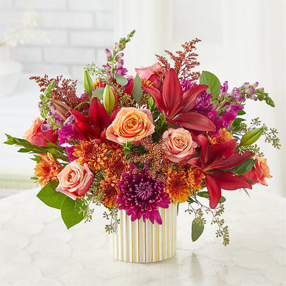Burgundy Landscape Bouquet – LAVENDER'S FLOWERS, Richmond BC
