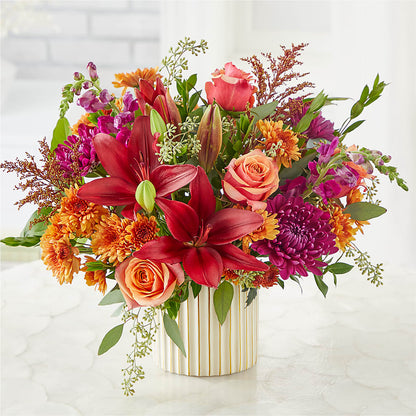 Burgundy Landscape Bouquet – LAVENDER'S FLOWERS, Richmond BC