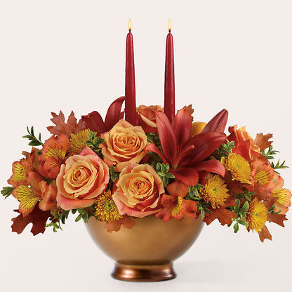 Harvest Table Centerpiece – LAVENDER'S FLOWERS, Richmond BC