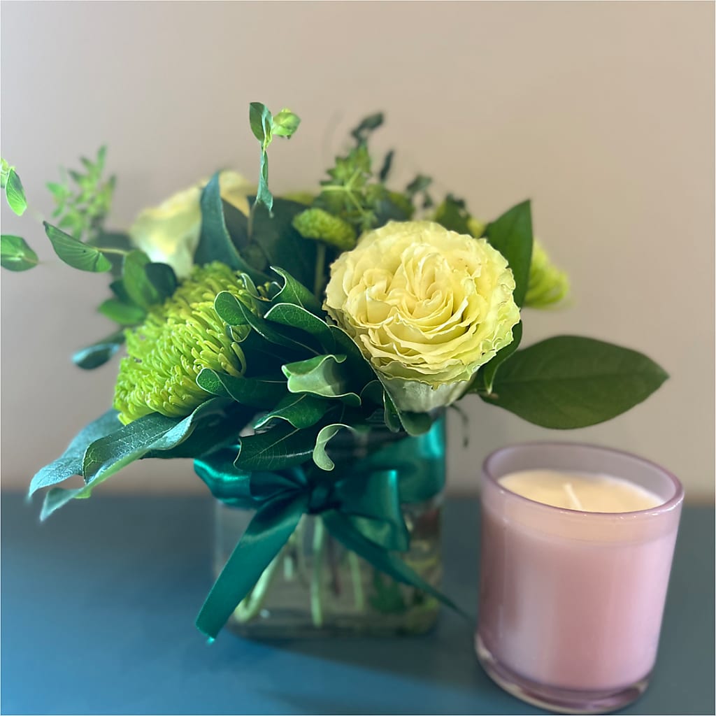 Emerald Forest Bouquet – LAVENDER'S FLOWERS, Richmond BC
