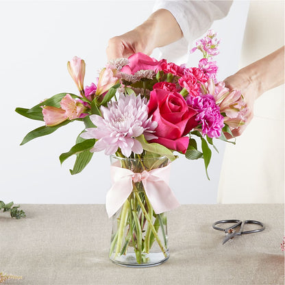 Pink Ribbon - A Florist Original – LAVENDER'S FLOWERS, Richmond BC
