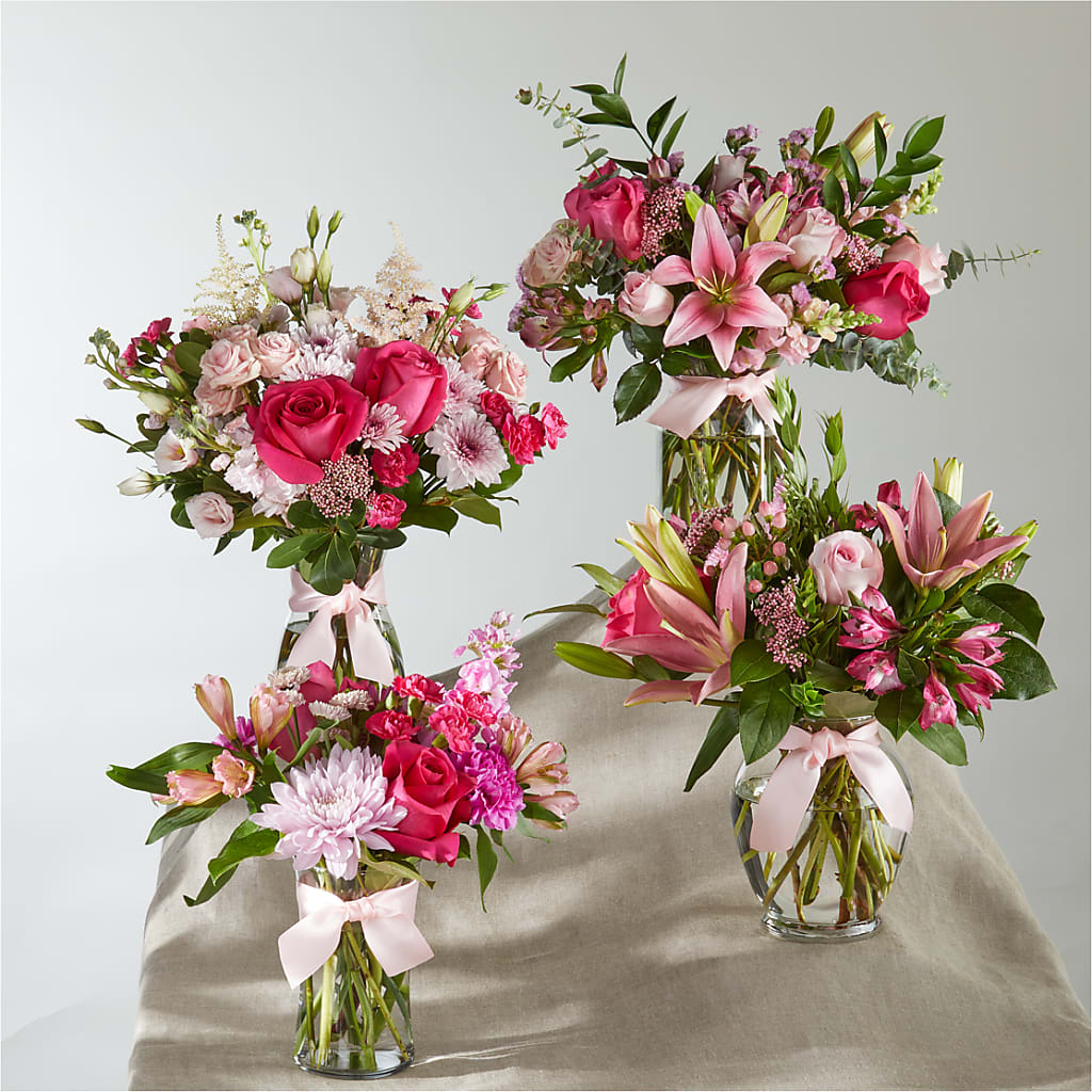 Pink Ribbon - A Florist Original – LAVENDER'S FLOWERS, Richmond BC