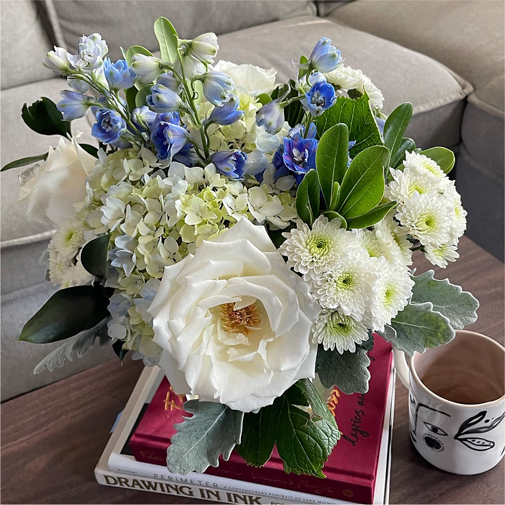 Clear Skies Bouquet – LAVENDER'S FLOWERS, Richmond BC
