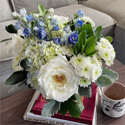 Clear Skies Bouquet – LAVENDER'S FLOWERS, Richmond BC