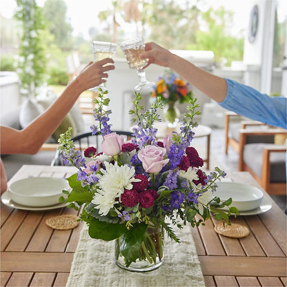 Violet Frost Bouquet – LAVENDER'S FLOWERS, Richmond BC