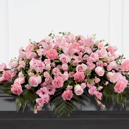Garden of Comfort Casket Spray (Standard) – LAVENDER'S FLOWERS, Richmond BC