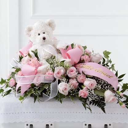 Touch of Sympathy Casket Spray – LAVENDER'S FLOWERS, Richmond BC