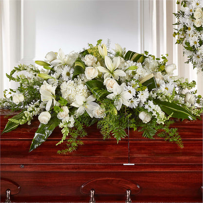 Abundance Casket Spray – LAVENDER'S FLOWERS, Richmond BC