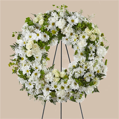 Faithful Wishes Wreath – LAVENDER'S FLOWERS, Richmond BC