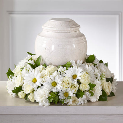 Ivory Gardens Cremation Adornment – LAVENDER'S FLOWERS, Richmond BC