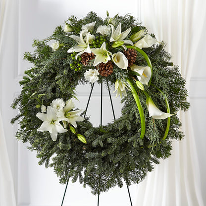 Greens of Hope Wreath – LAVENDER'S FLOWERS, Richmond BC