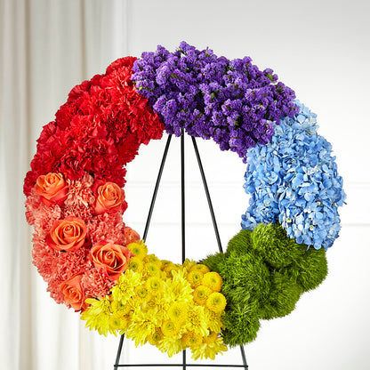 Circle of Love Wreath – LAVENDER'S FLOWERS, Richmond BC