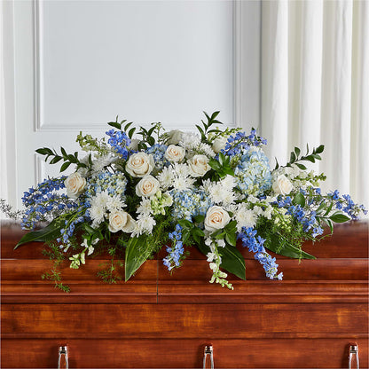 Timeless Essence Casket Spray – LAVENDER'S FLOWERS, Richmond BC
