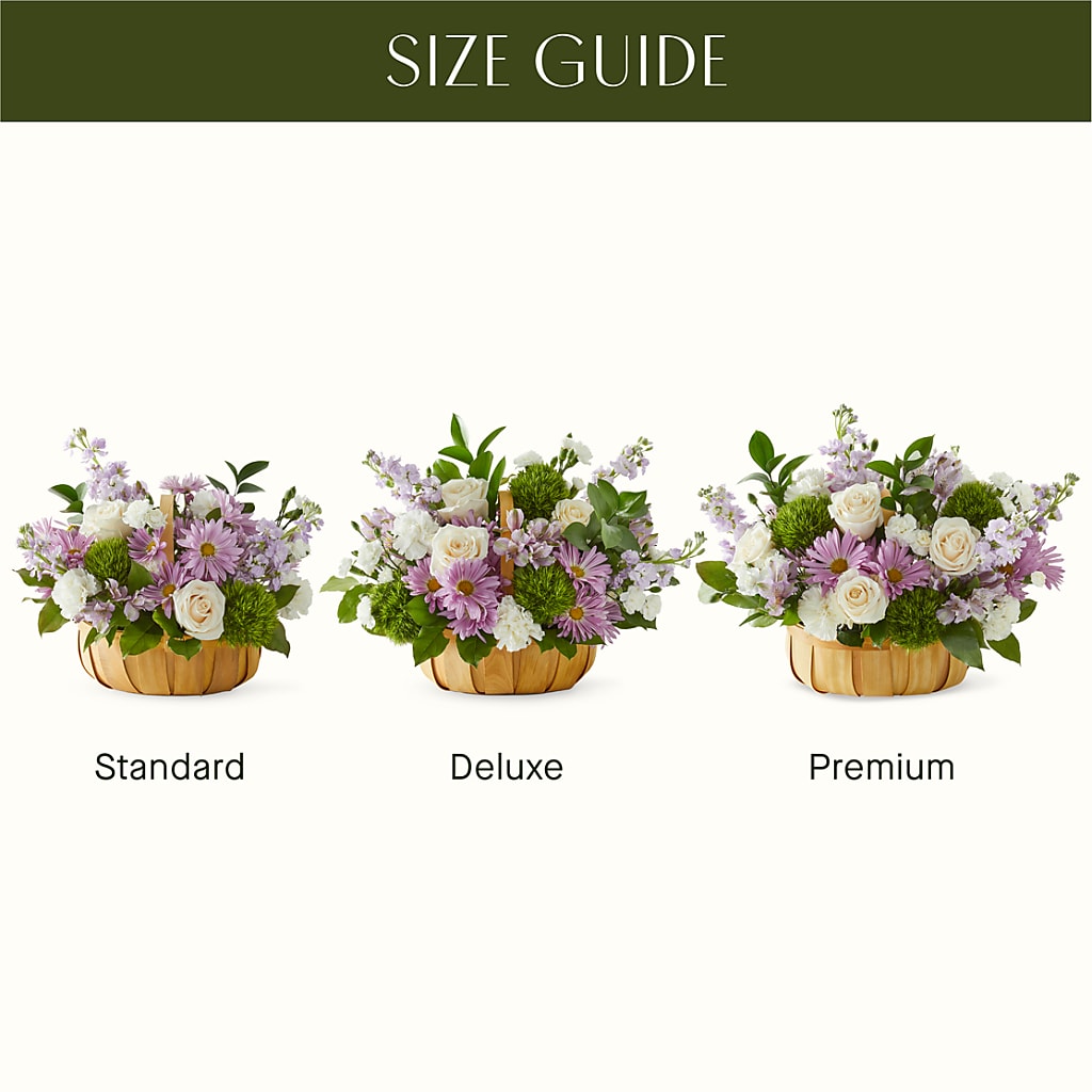 Peace & Love Basket – LAVENDER'S FLOWERS, Richmond BC